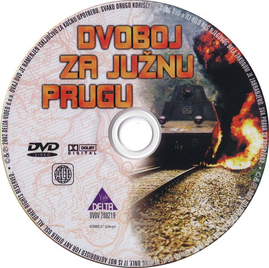 Click to view full size image -  DVD Cover - D - DVD - DVOBOJ ZA JUZNU PRUGU - CD - DVD - DVOBOJ ZA JUZNU PRUGU - CD.jpg