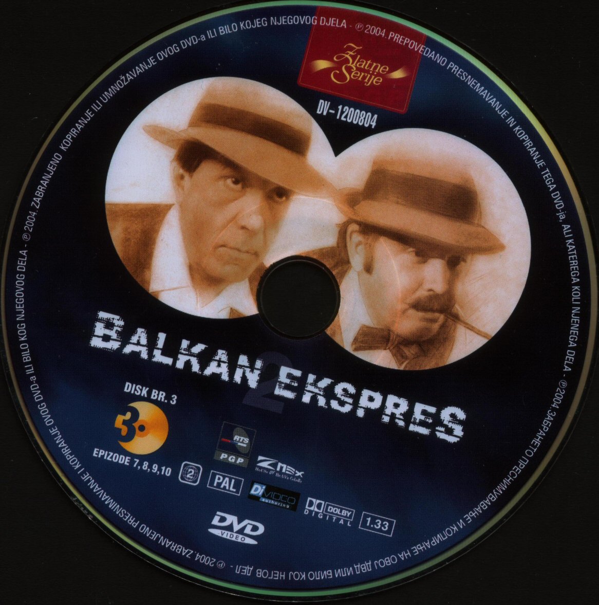 Click to view full size image -  DVD Cover - B - DVD - BALKAN EXSPRES - SERIJE - CD3 - DVD - BALKAN EXSPRES - SERIJE - CD3.jpg
