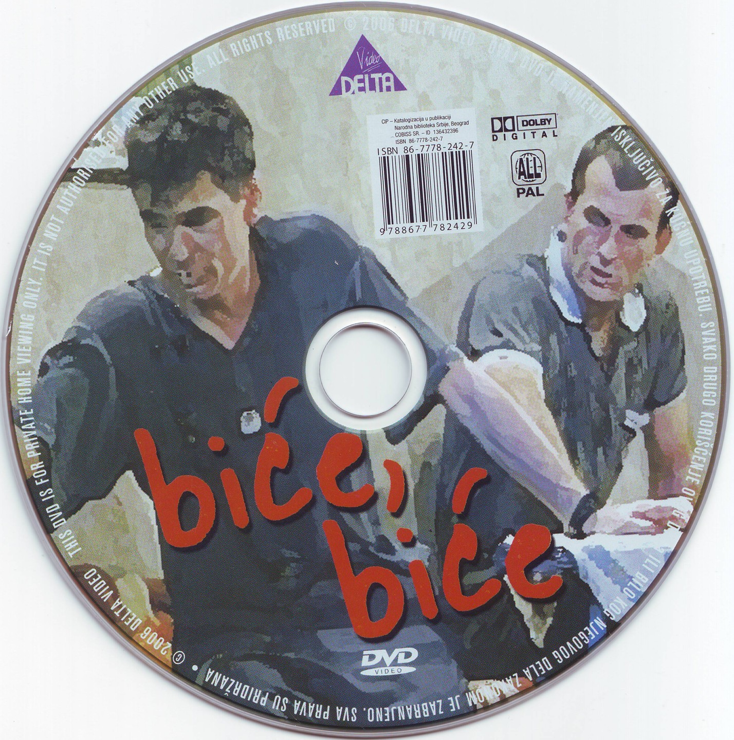 Click to view full size image -  DVD Cover - B - DVD - BICE BICE - CD - DVD - BICE BICE - CD.jpg