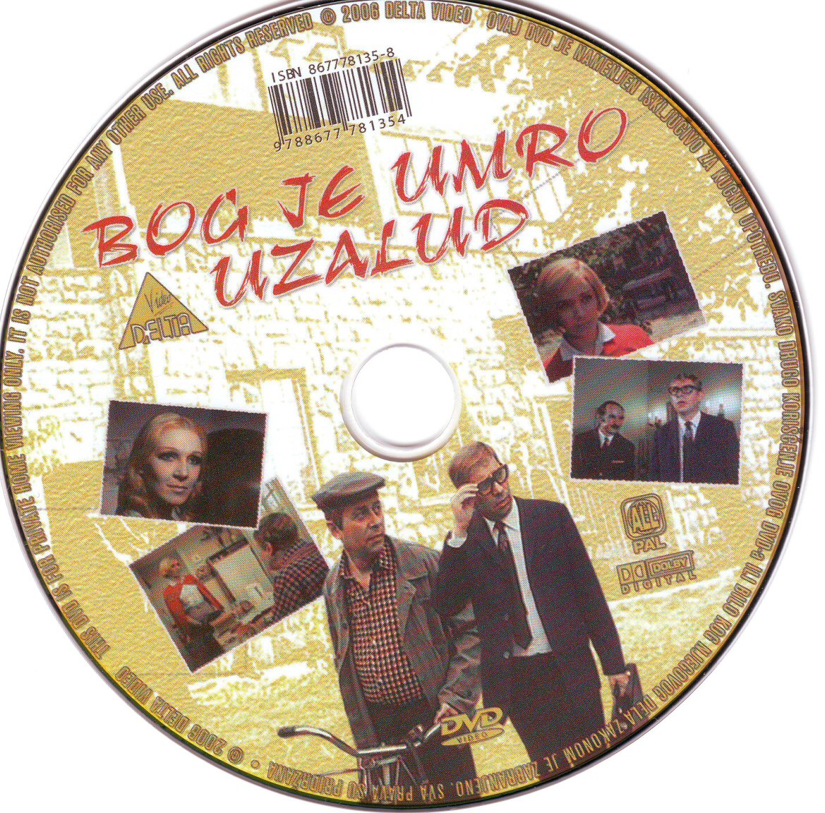 Click to view full size image -  DVD Cover - B - DVD - BOG JE UMRO UZALUD - CD - DVD - BOG JE UMRO UZALUD - CD.jpg