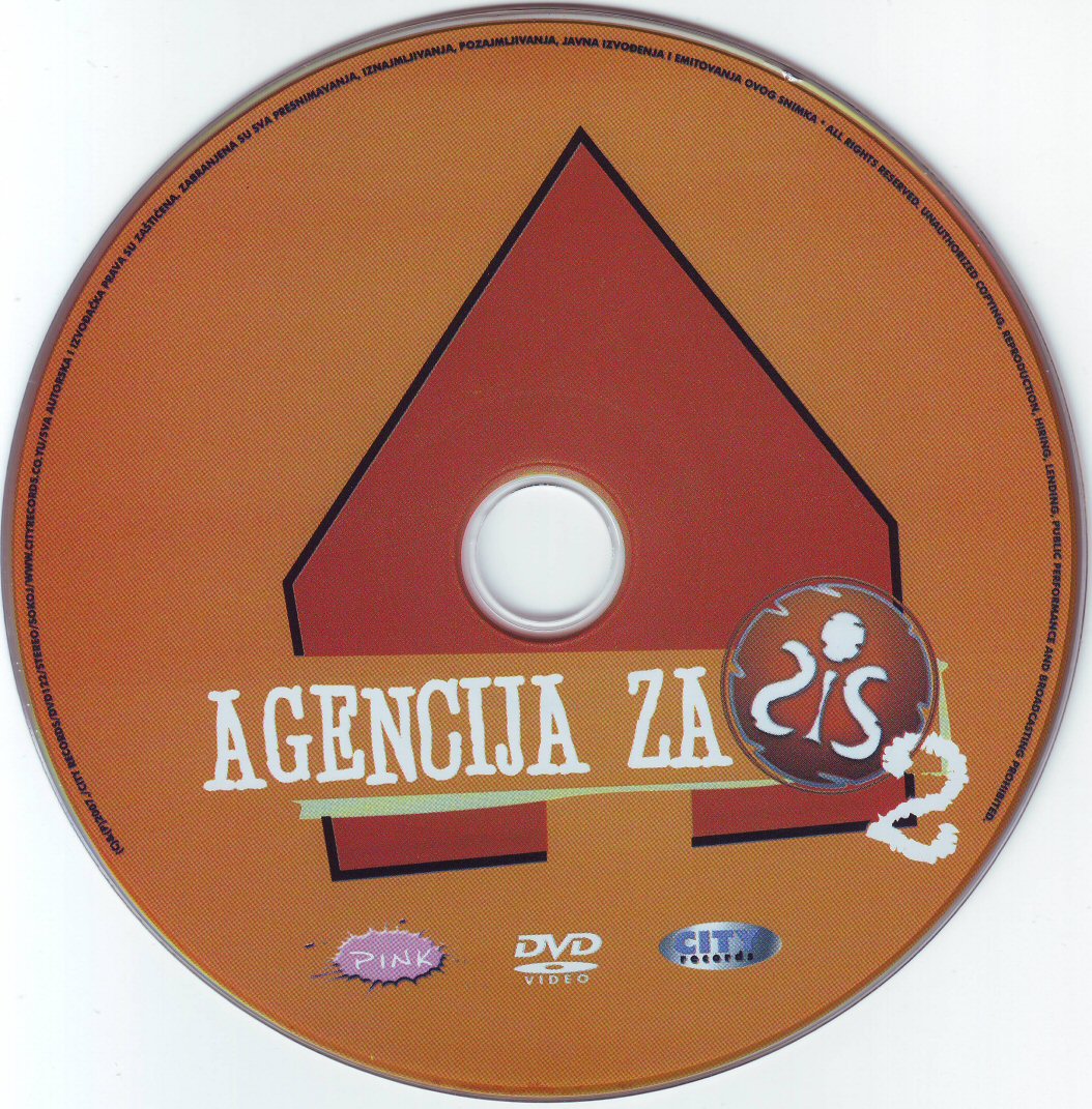 Click to view full size image -  DVD Cover - A - DVD - AGENCIJA ZA  SiS 2 - CD - DVD - AGENCIJA ZA  SiS 2 - CD.jpg