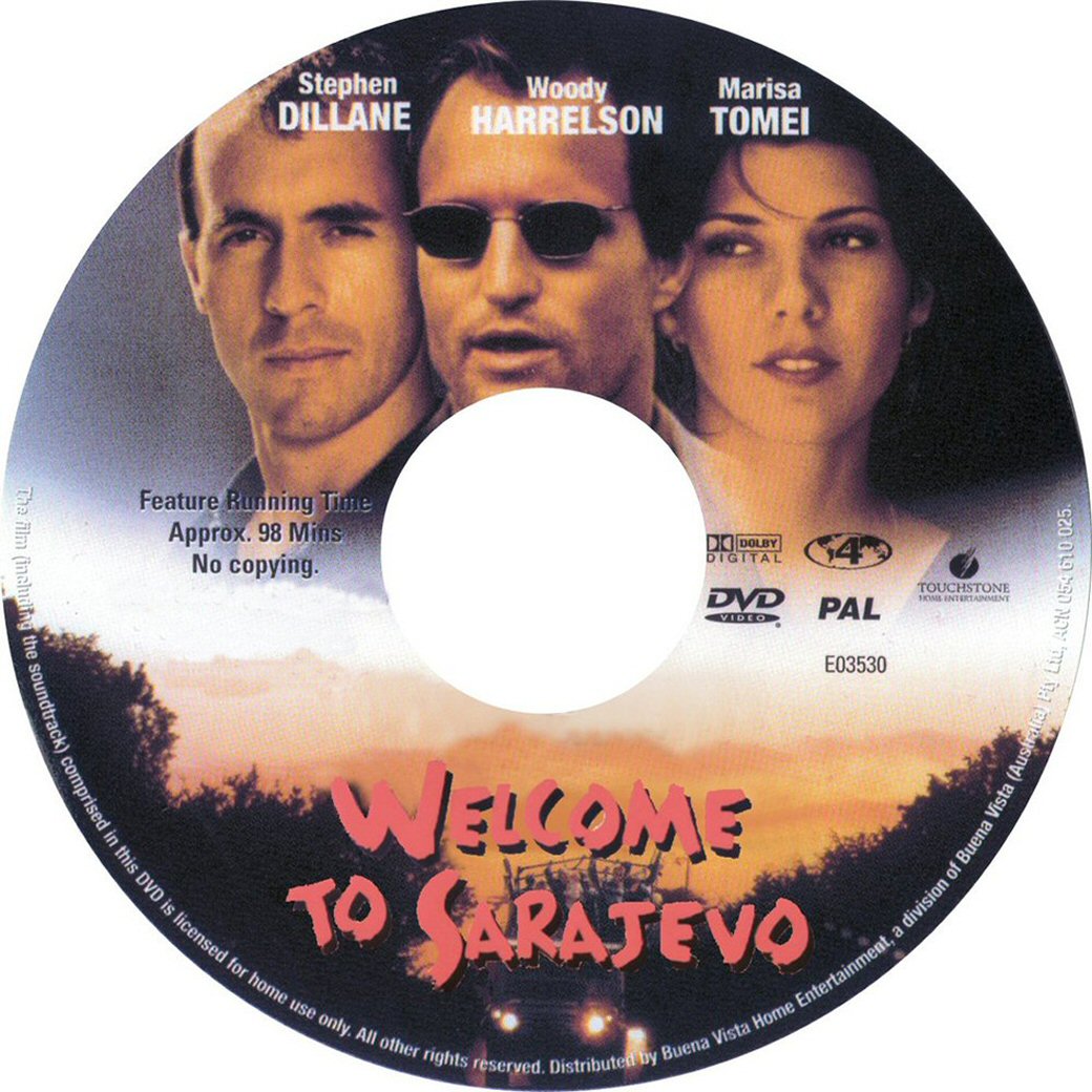 Click to view full size image -  DVD Cover - V - DVD - WELKOM TO SARAJEVO - CD1 - DVD - WELKOM TO SARAJEVO - CD1.jpg