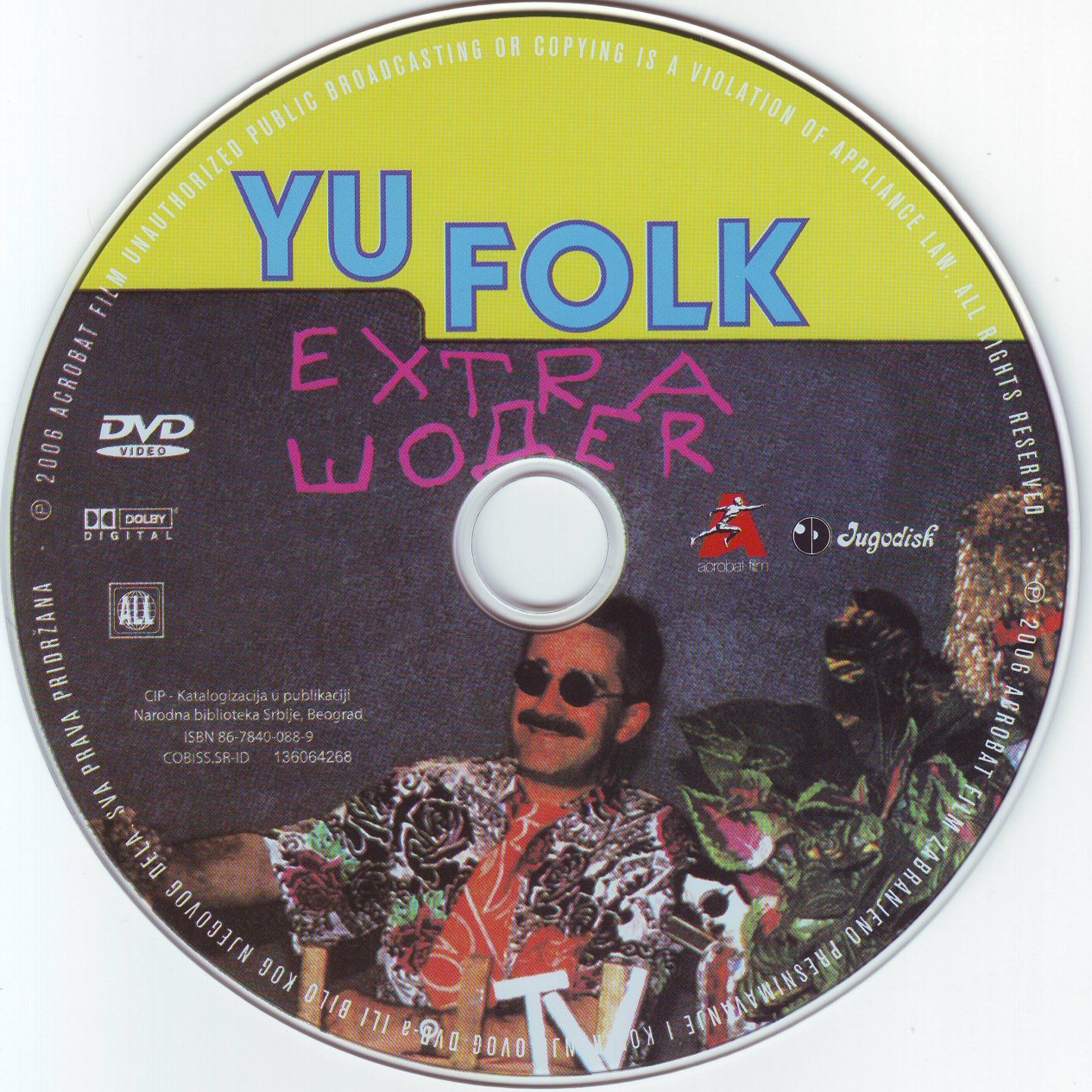 Click to view full size image -  DVD Cover - Y - DVD - YU FOLK EXTRA SODER - CD - DVD - YU FOLK EXTRA SODER - CD.jpg