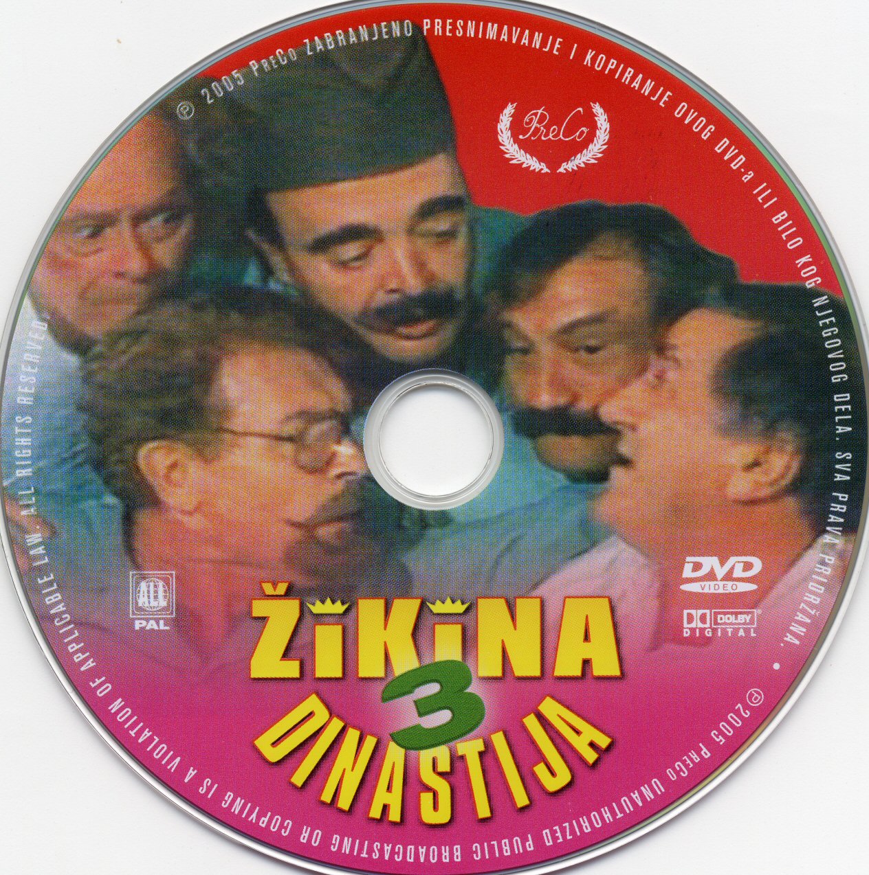 Click to view full size image -  DVD Cover - 0-9 - DVD - ZIKINA DINASTIJA  3 - CD - DVD - ZIKINA DINASTIJA  3 - CD.jpg