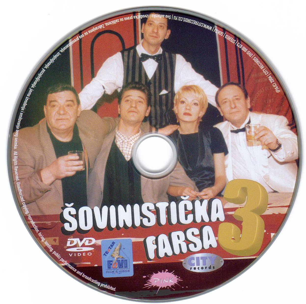 Click to view full size image -  DVD Cover - S - DVD- SOVINISTICKA FARZA 3  - CD - DVD- SOVINISTICKA FARZA 3  - CD.JPG