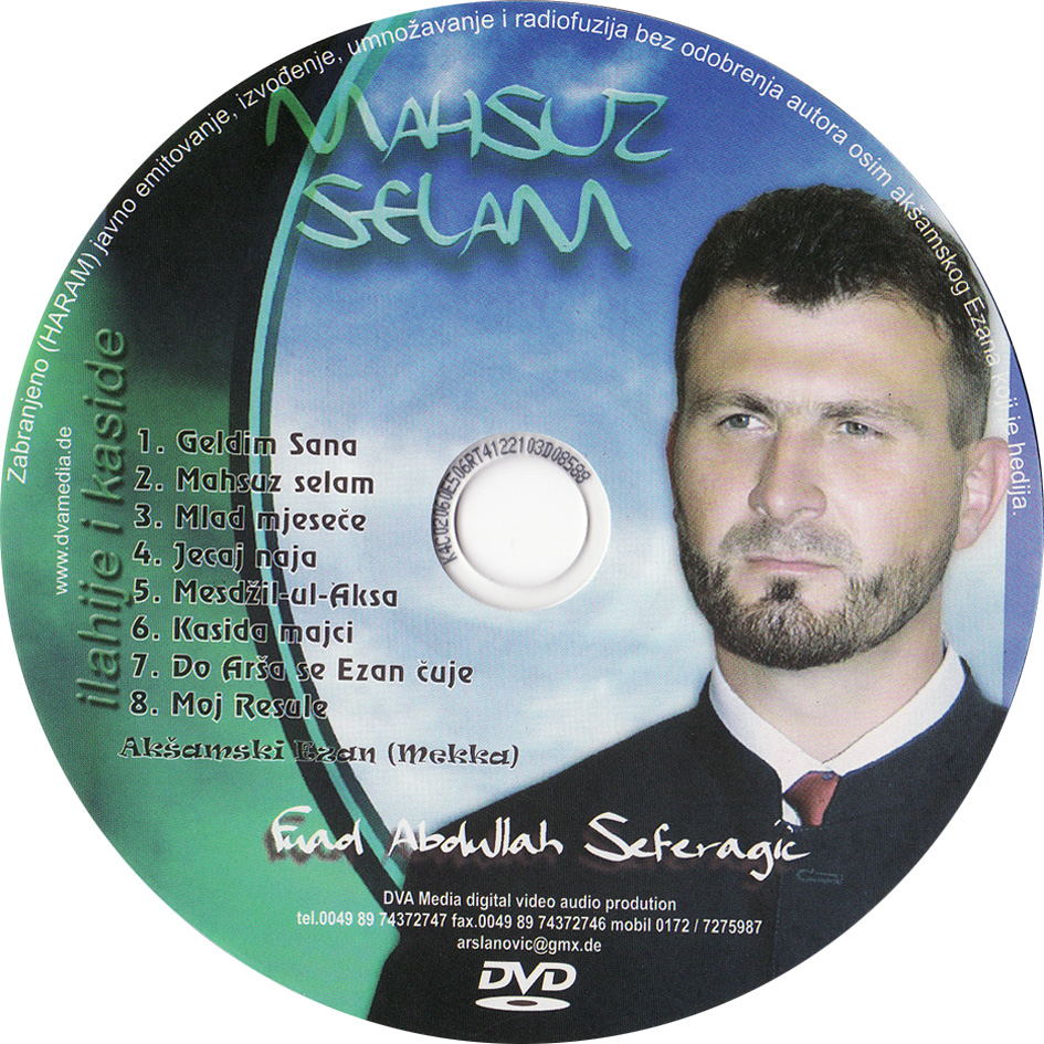 Click to view full size image -  DVD Cover - F - fuad_abdulah_seferagic_mahsuz_selam_cd - fuad_abdulah_seferagic_mahsuz_selam_cd.jpg