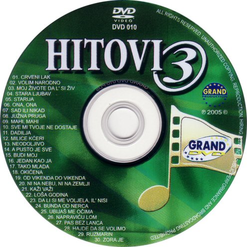 Click to view full size image -  DVD Cover - G - grandhitovino3 cd - grandhitovino3 cd.jpg